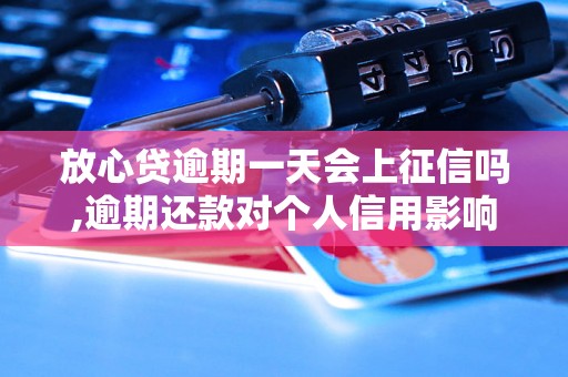 放心贷逾期一天会上征信吗,逾期还款对个人信用影响有多大