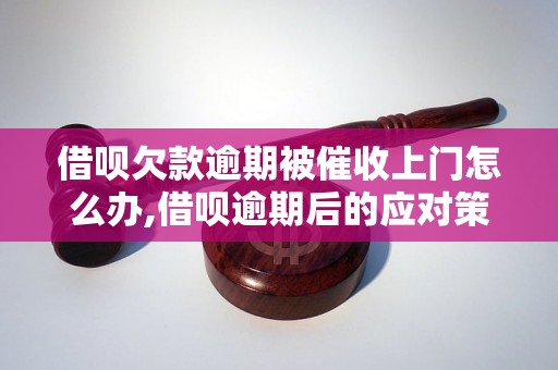 借呗欠款逾期被催收上门怎么办,借呗逾期后的应对策略