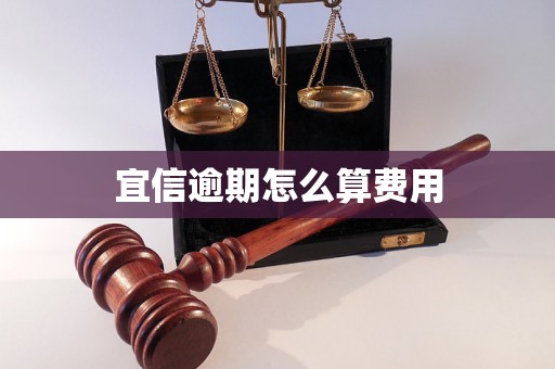 宜信逾期怎么算费用