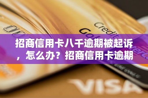 招商信用卡八千逾期被起诉，怎么办？招商信用卡逾期被起诉的后果及解决方法