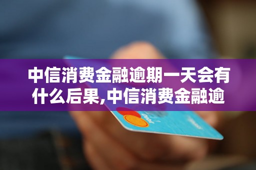 中信消费金融逾期一天会有什么后果,中信消费金融逾期一天罚款多少