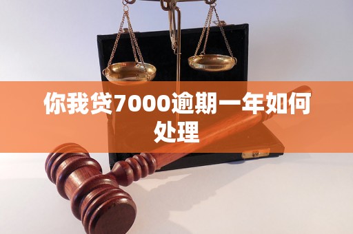 你我贷7000逾期一年如何处理