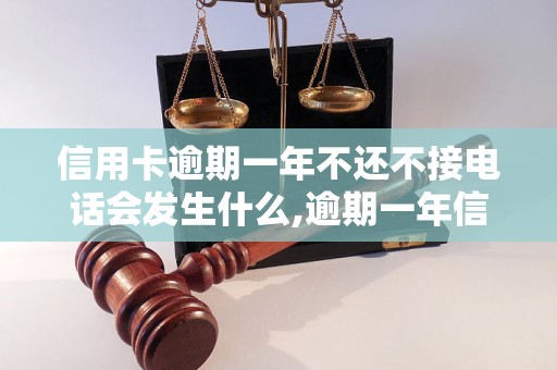 信用卡逾期一年不还不接电话会发生什么,逾期一年信用卡后果详解