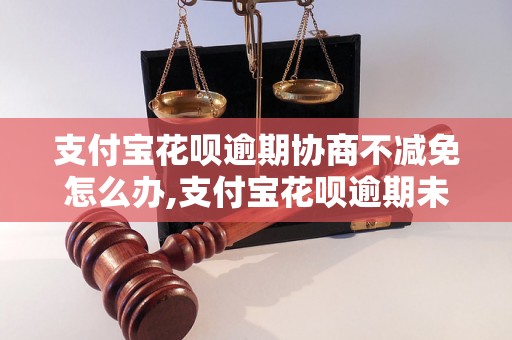 支付宝花呗逾期协商不减免怎么办,支付宝花呗逾期未还处理方法