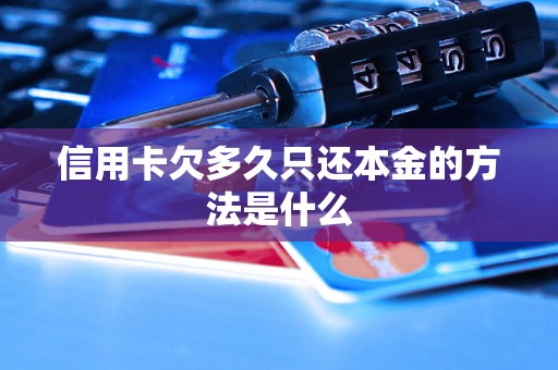 信用卡欠多久只还本金的方法是什么