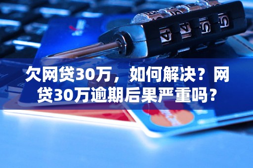 欠网贷30万，如何解决？网贷30万逾期后果严重吗？