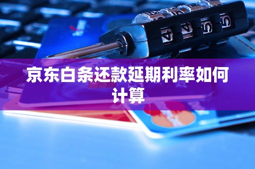 京东白条还款延期利率如何计算