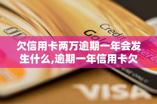 欠信用卡两万逾期一年会发生什么,逾期一年信用卡欠款如何处理