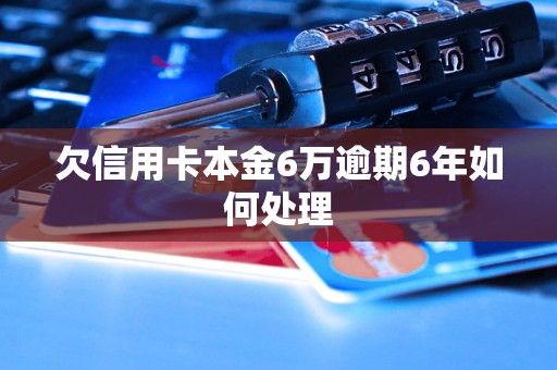 欠信用卡本金6万逾期6年如何处理