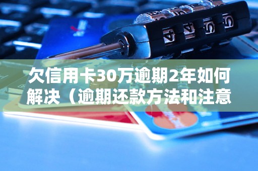 欠信用卡30万逾期2年如何解决（逾期还款方法和注意事项）