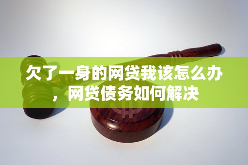 欠了一身的网贷我该怎么办，网贷债务如何解决