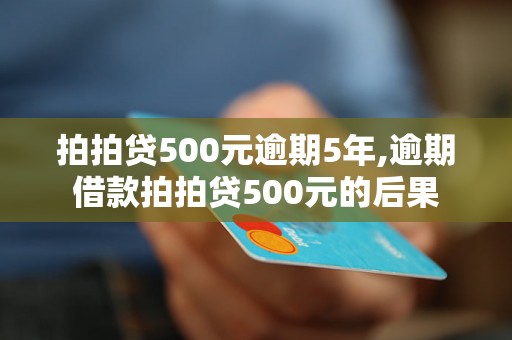 拍拍贷500元逾期5年,逾期借款拍拍贷500元的后果