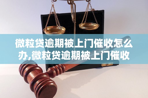 微粒贷逾期被上门催收怎么办,微粒贷逾期被上门催收经验分享