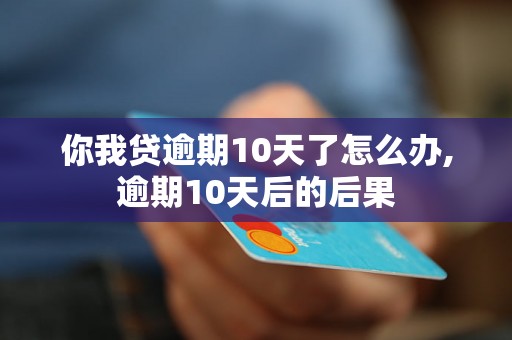 你我贷逾期10天了怎么办,逾期10天后的后果