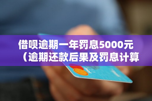 借呗逾期一年罚息5000元（逾期还款后果及罚息计算）