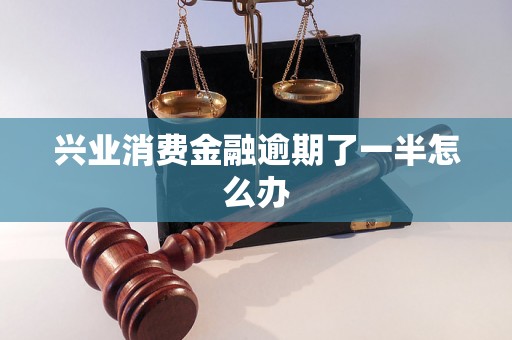 兴业消费金融逾期了一半怎么办