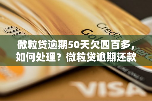 微粒贷逾期50天欠四百多，如何处理？微粒贷逾期还款后果及解决方法