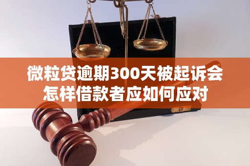 微粒贷逾期300天被起诉会怎样借款者应如何应对