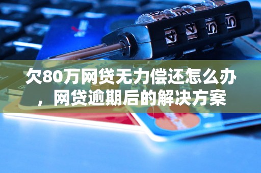 欠80万网贷无力偿还怎么办，网贷逾期后的解决方案