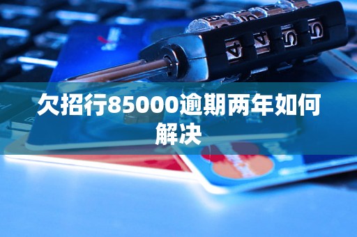 欠招行85000逾期两年如何解决