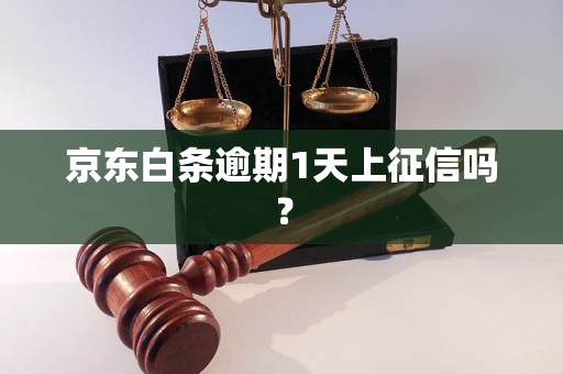 京东白条逾期1天上征信吗？