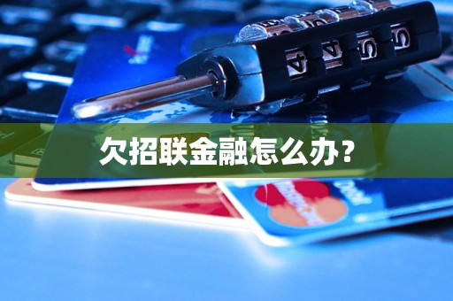 欠招联金融怎么办？