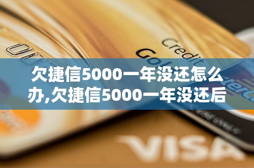 欠捷信5000一年没还怎么办,欠捷信5000一年没还后果如何？