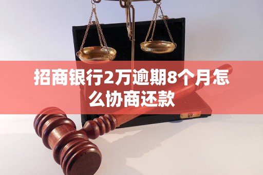 招商银行2万逾期8个月怎么协商还款