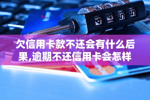 欠信用卡款不还会有什么后果,逾期不还信用卡会怎样