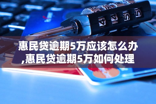 惠民贷逾期5万应该怎么办,惠民贷逾期5万如何处理