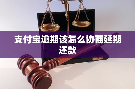 支付宝逾期该怎么协商延期还款