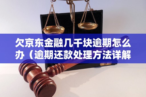 欠京东金融几千块逾期怎么办（逾期还款处理方法详解）