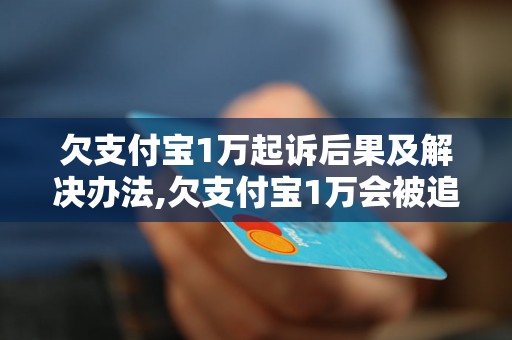 欠支付宝1万起诉后果及解决办法,欠支付宝1万会被追究法律责任吗