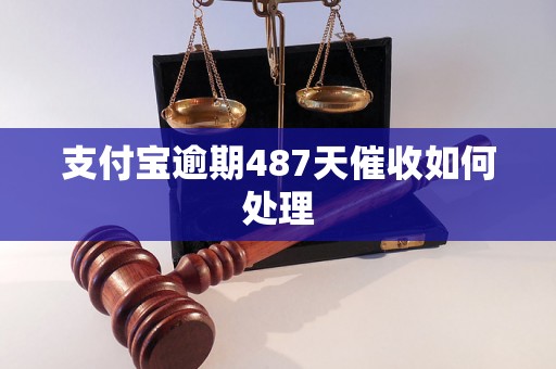 支付宝逾期487天催收如何处理