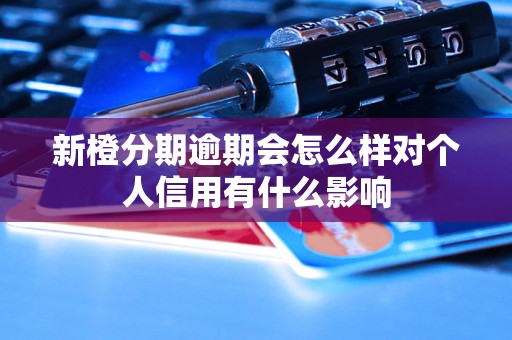 新橙分期逾期会怎么样对个人信用有什么影响