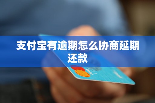 支付宝有逾期怎么协商延期还款