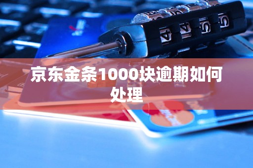 京东金条1000块逾期如何处理