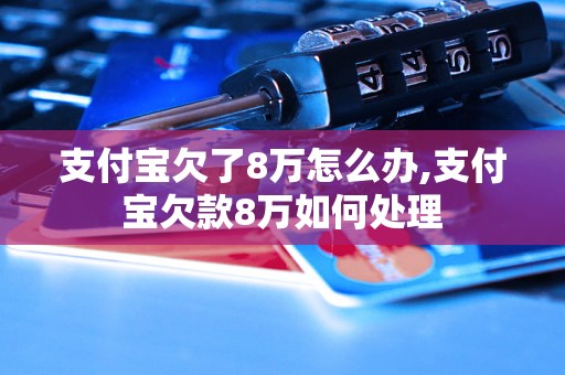 支付宝欠了8万怎么办,支付宝欠款8万如何处理