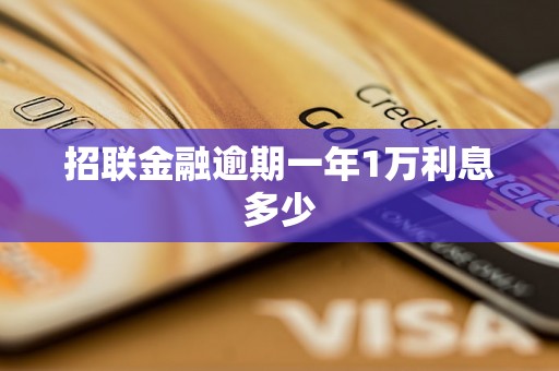 招联金融逾期一年1万利息多少