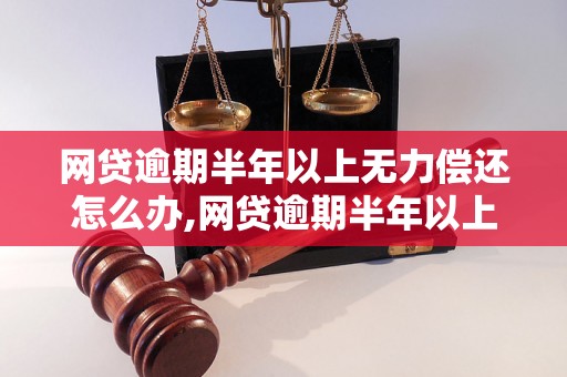 网贷逾期半年以上无力偿还怎么办,网贷逾期半年以上后果及处理方法