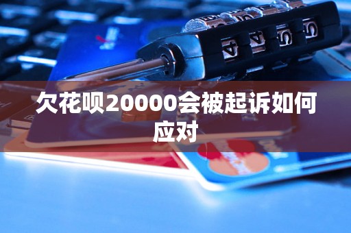 欠花呗20000会被起诉如何应对