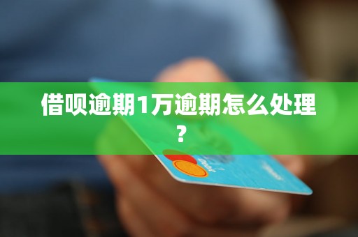 借呗逾期1万逾期怎么处理？