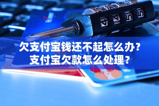 欠支付宝钱还不起怎么办？支付宝欠款怎么处理？