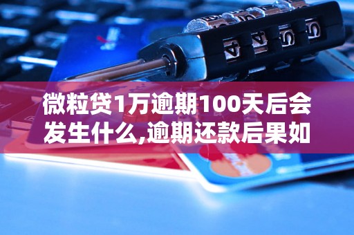 微粒贷1万逾期100天后会发生什么,逾期还款后果如何处理