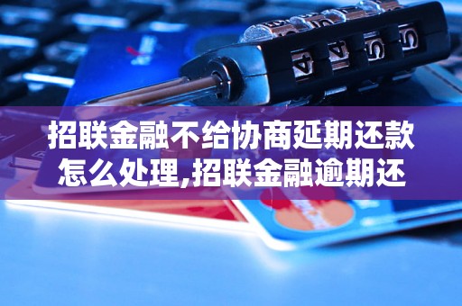 招联金融不给协商延期还款怎么处理,招联金融逾期还款解决办法