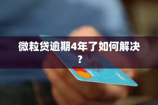 微粒贷逾期4年了如何解决？