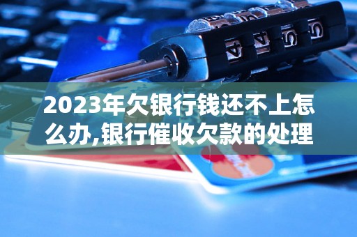 2023年欠银行钱还不上怎么办,银行催收欠款的处理措施