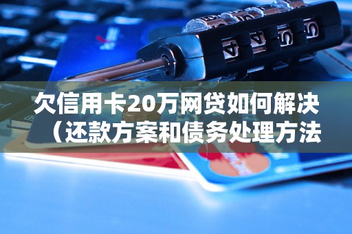 欠信用卡20万网贷如何解决（还款方案和债务处理方法）