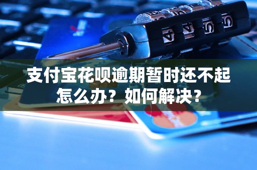 支付宝花呗逾期暂时还不起怎么办？如何解决？