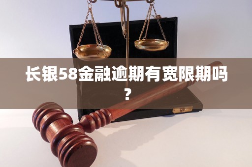 长银58金融逾期有宽限期吗？